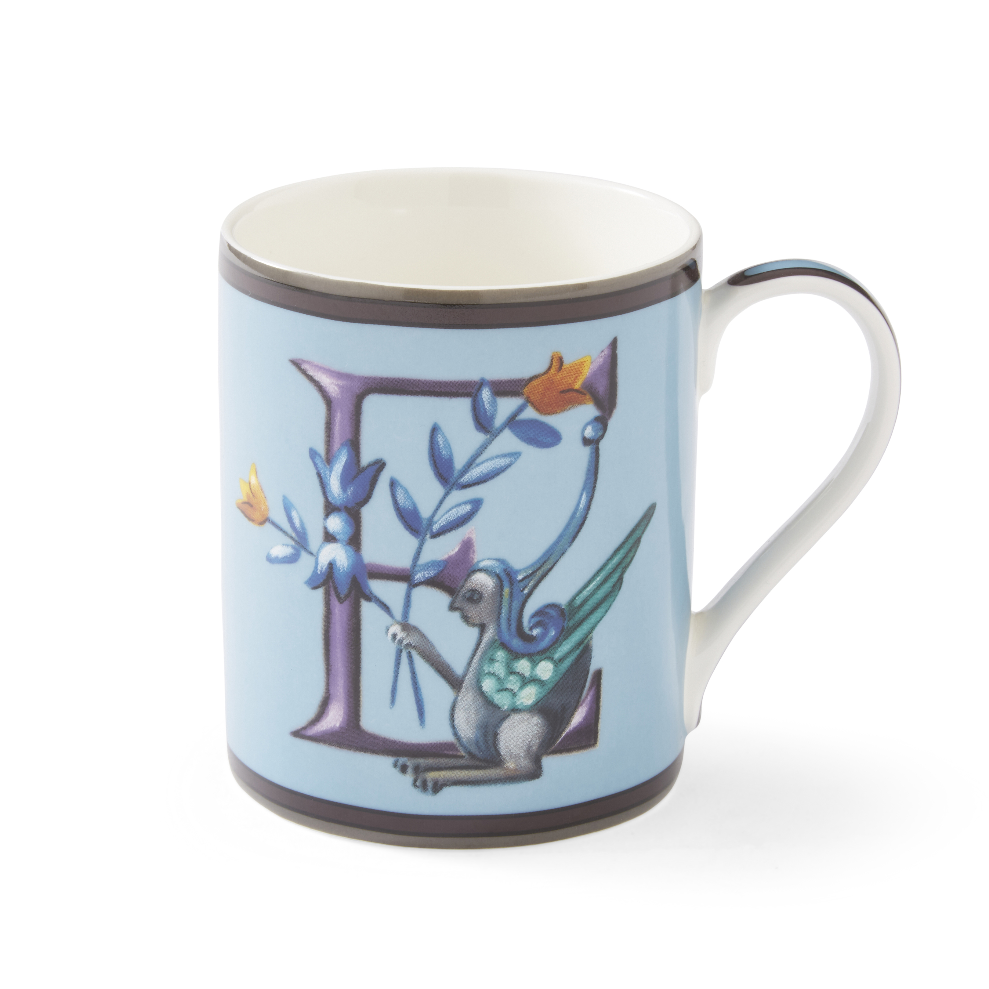 Kit Kemp Alphabet Mug E image number null